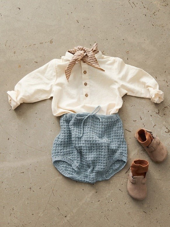 2505 - No. 3a Leo Tee Baby & 3b Leo Bloomer Baby - Sandnes Garn