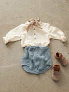 2505 - No. 3a Leo Tee Baby & 3b Leo Bloomer Baby - Sandnes Garn