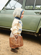 2506 - 03a - b - c Hugsy Hood Junior - Sandnes Garn