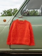 2506 - 06 Tiro Sweater Junior (Børstet Alpakka) - Sandnes Garn
