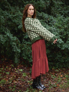 2511 - 2 Christmas Tree Sweater - Sandnes Garn