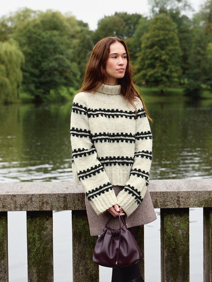 2513 - 1 Ridge Sweater - Sandnes Garn