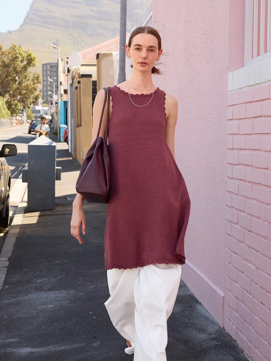 2604 - 9 Roselyn Short Dress - Sandnes Garn