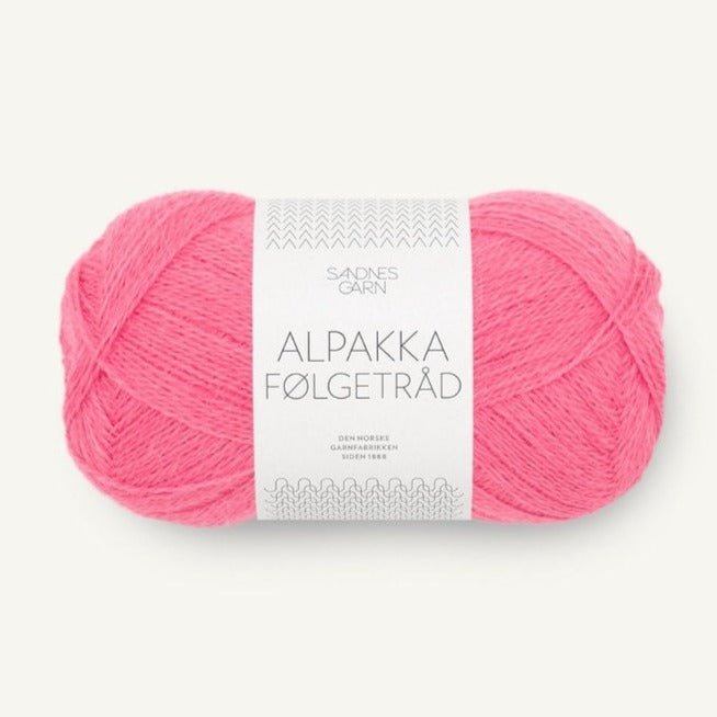 4315 - Bubblegum Alpakka Følgetråd - Sandnes Garn