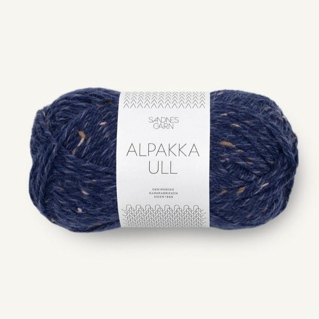 5585 - Marinebla Tweed Alpakka Ull - Sandnes Garn