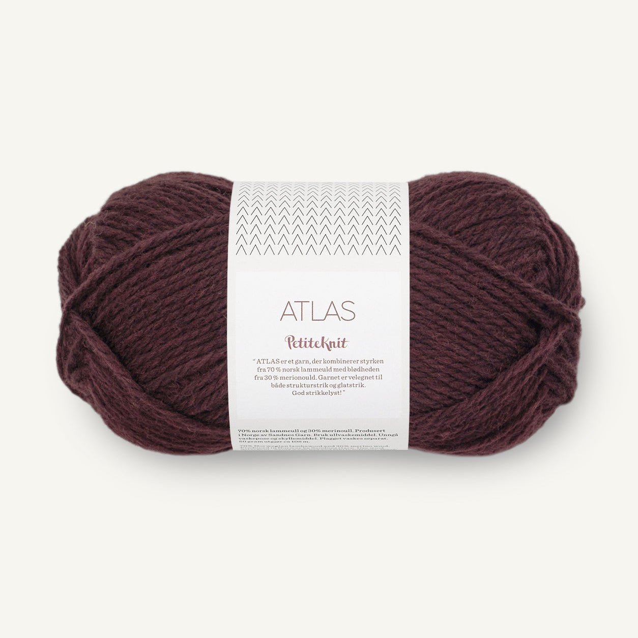 PetiteKnit 4682 - Velvet Fig Atlas - Sandnes Garn