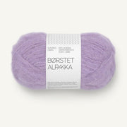 5043-Violet Whisper Børstet Alpakka - Sandnes Garn