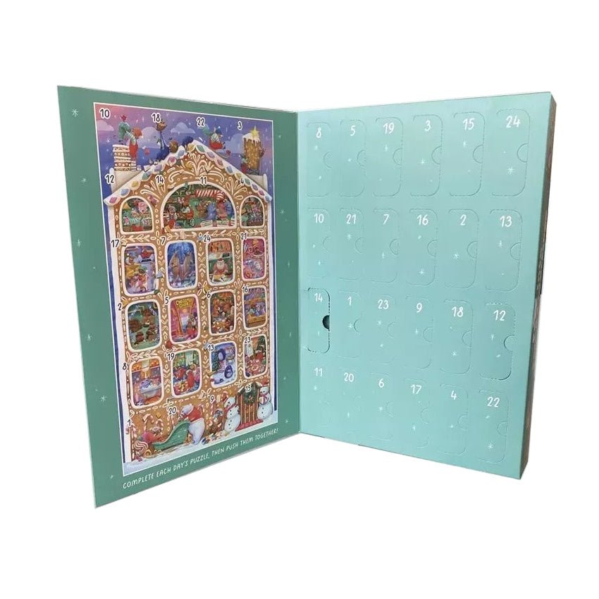 Calendrier de l’avent de puzzles – Peek Into Santa’s Workshop - Professor Puzzle