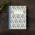 Blue Floral Carnets A5 Koustrupco - Koustrupco
