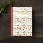 Red Floral Carnets A5 Koustrupco - Koustrupco
