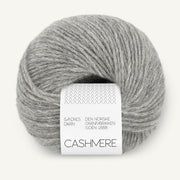 1042 - Grey melange Cashmere - Sandnes Garn