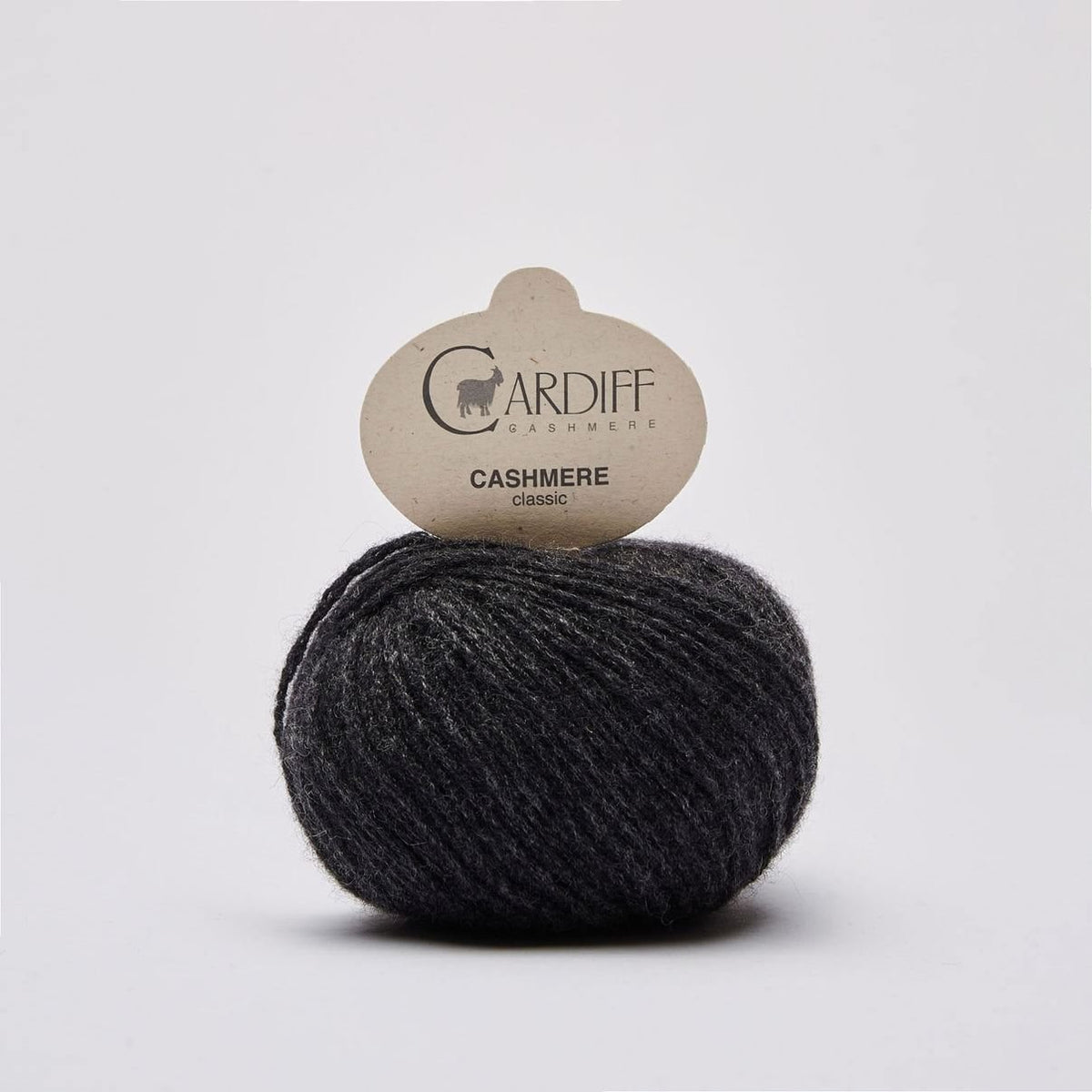 520 - Antracite Cashmere Classic - Cardiff Cashmere