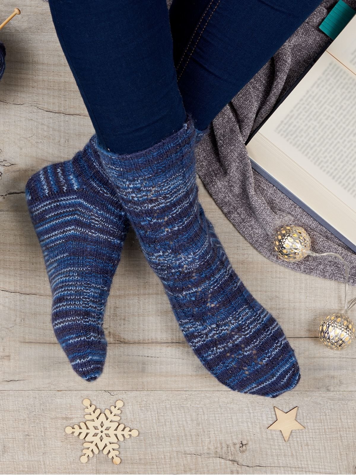 CHRISTMAS SOCKS - Collection One - West Yorkshire Spinners