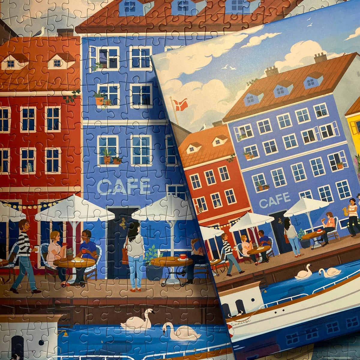 Copenhague 1000 pièces puzzle - Penny Puzzle