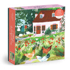 Cottage Wildflowers 1000 Piece Puzzle in a Square Box - Galison