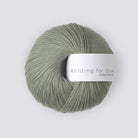 Dusty Artichoke Cotton Merino - Knitting for Olive