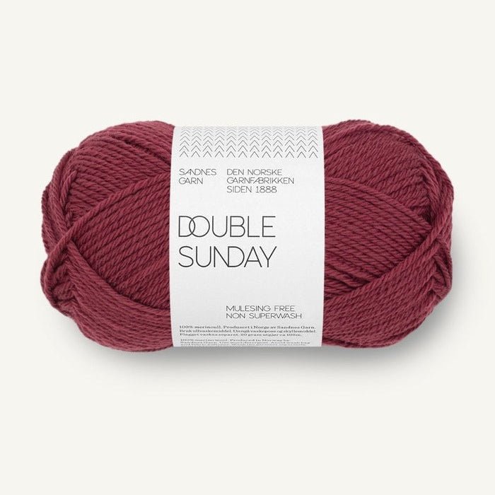 4353 - Rustic Rose Double Sunday - Sandnes Garn
