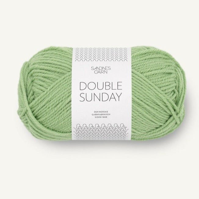 8733 - Spring Green Double Sunday - Sandnes Garn