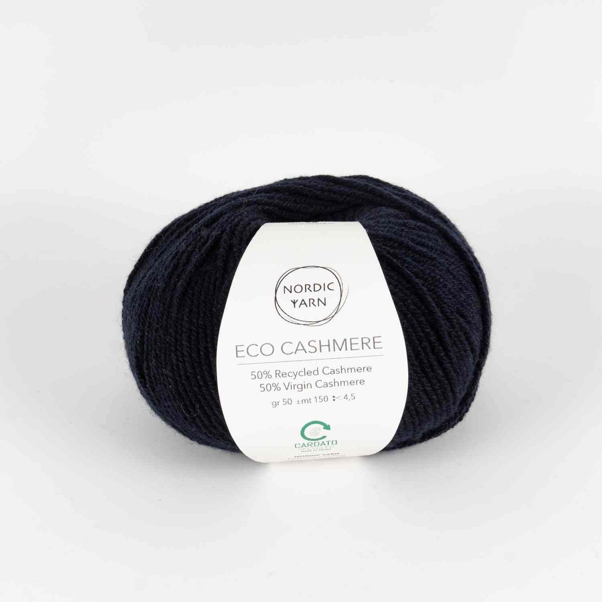 80010 - Dark Blue Eco Cashmere DK - Nordic Yarn