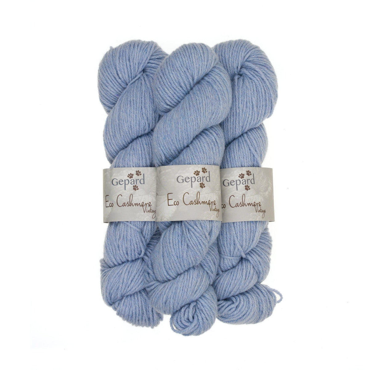 710 - Baby Blue Eco Cashmere Vintage - Gepard