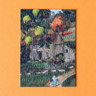 English Cottage Mini Puzzle, 99 Pieces - Piecely Puzzles
