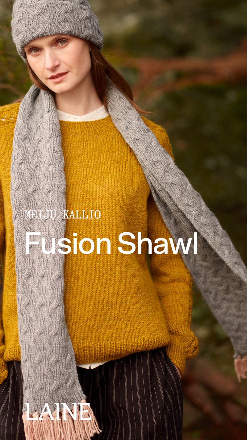 Entwined: Cables, Lace and Knitted Textures - Laine Magazine