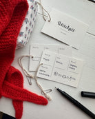 Etiquette pour Tricot fait main - Pack de 5 - PetiteKnit - Petite Knit