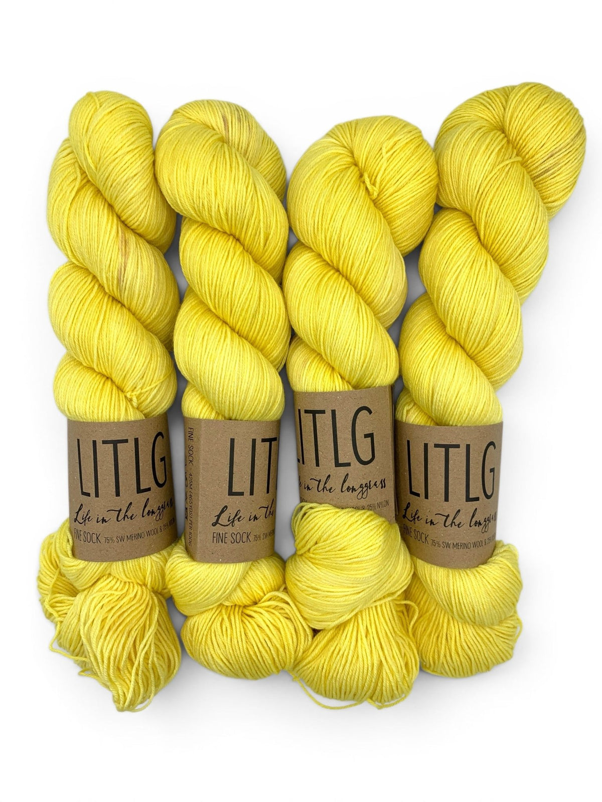 Ulysses Fine Sock - Coloris Unis - Life in the Long Grass