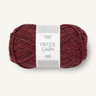 4363 - Mork Brunmelert FRITIDSGARN - Sandnes Garn