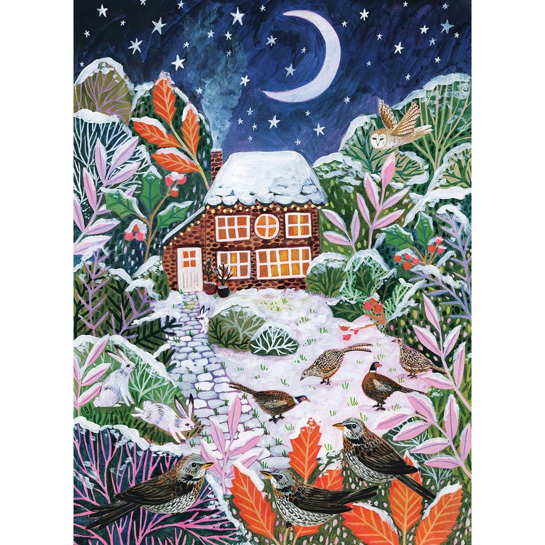 Frosty Fauna 3 x 500 Piece Jigsaw Puzzle - Gibsons