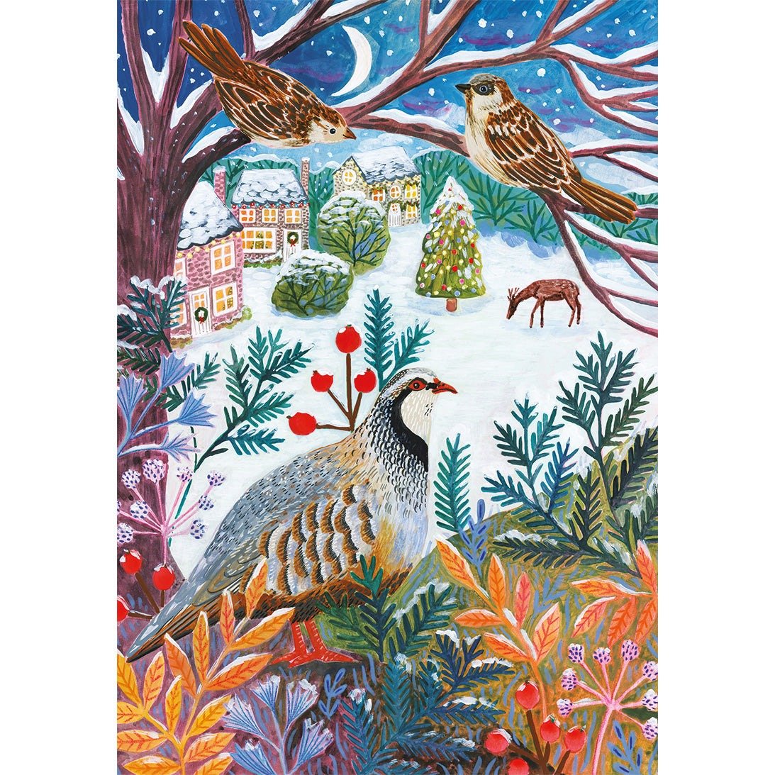 Frosty Fauna 3 x 500 Piece Jigsaw Puzzle - Gibsons