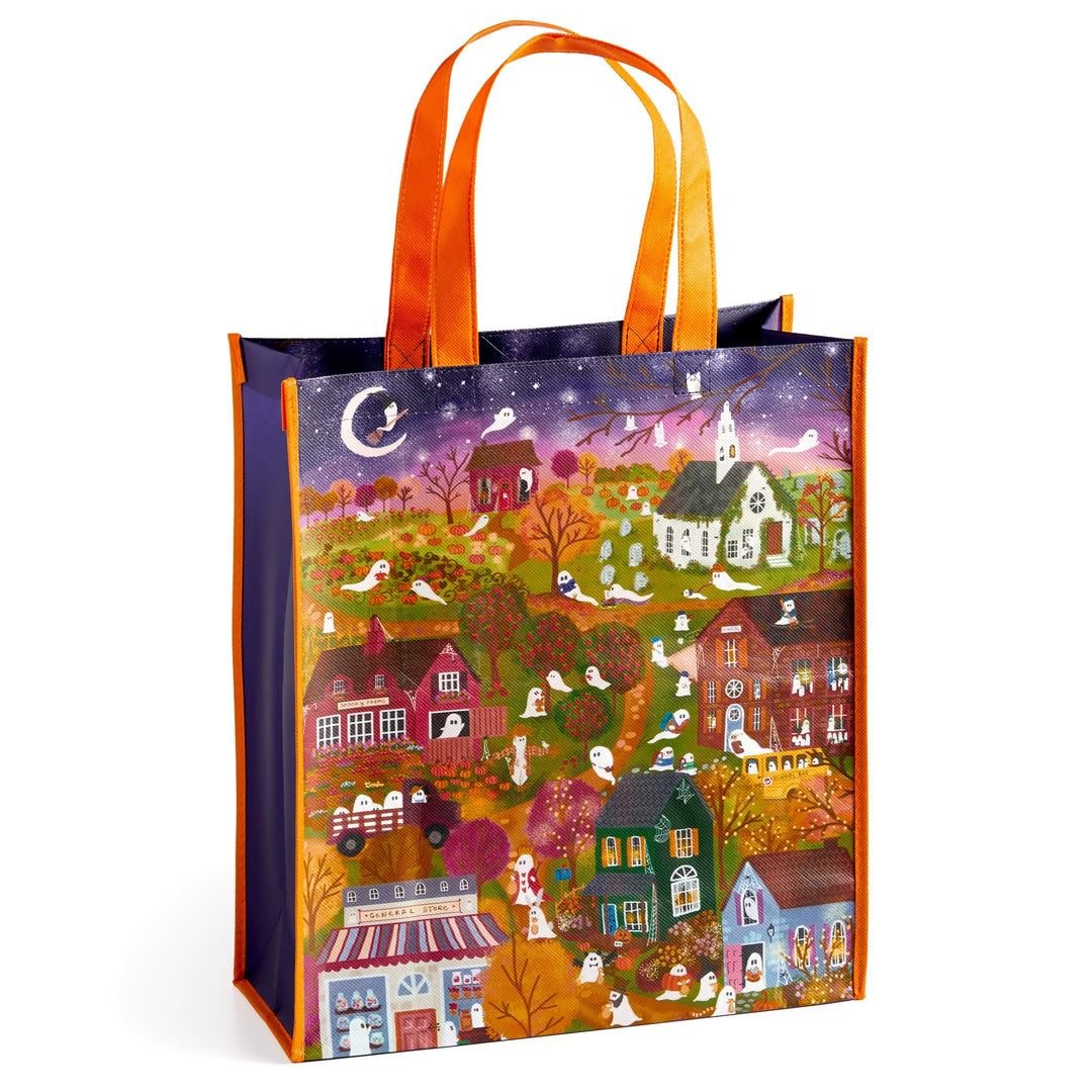Spooky Village Sac shopping réutilisable - Galison