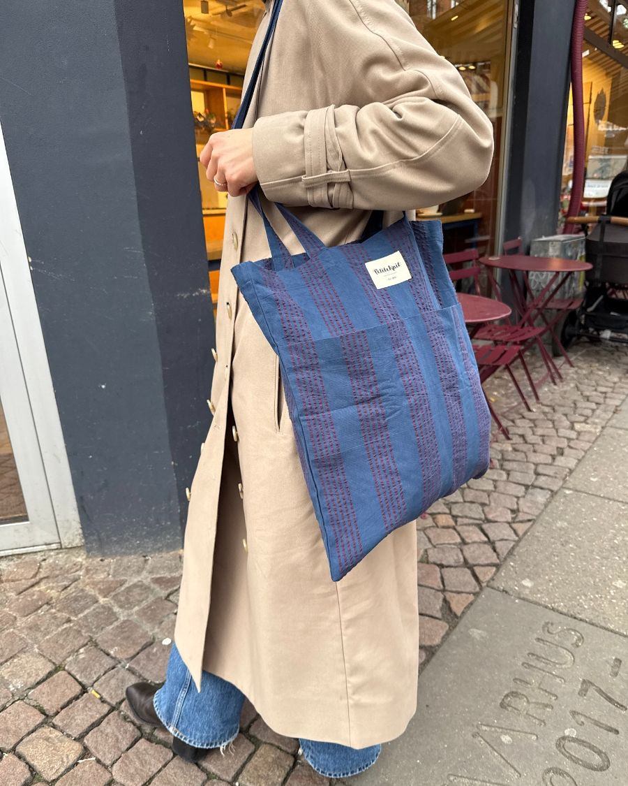 Knitter's Tote Bag - Night Shadow - PetiteKnit - Petite Knit