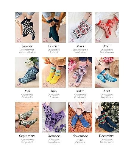 Le guide des chaussettes au tricot jacquard - Lysandre Hourdin