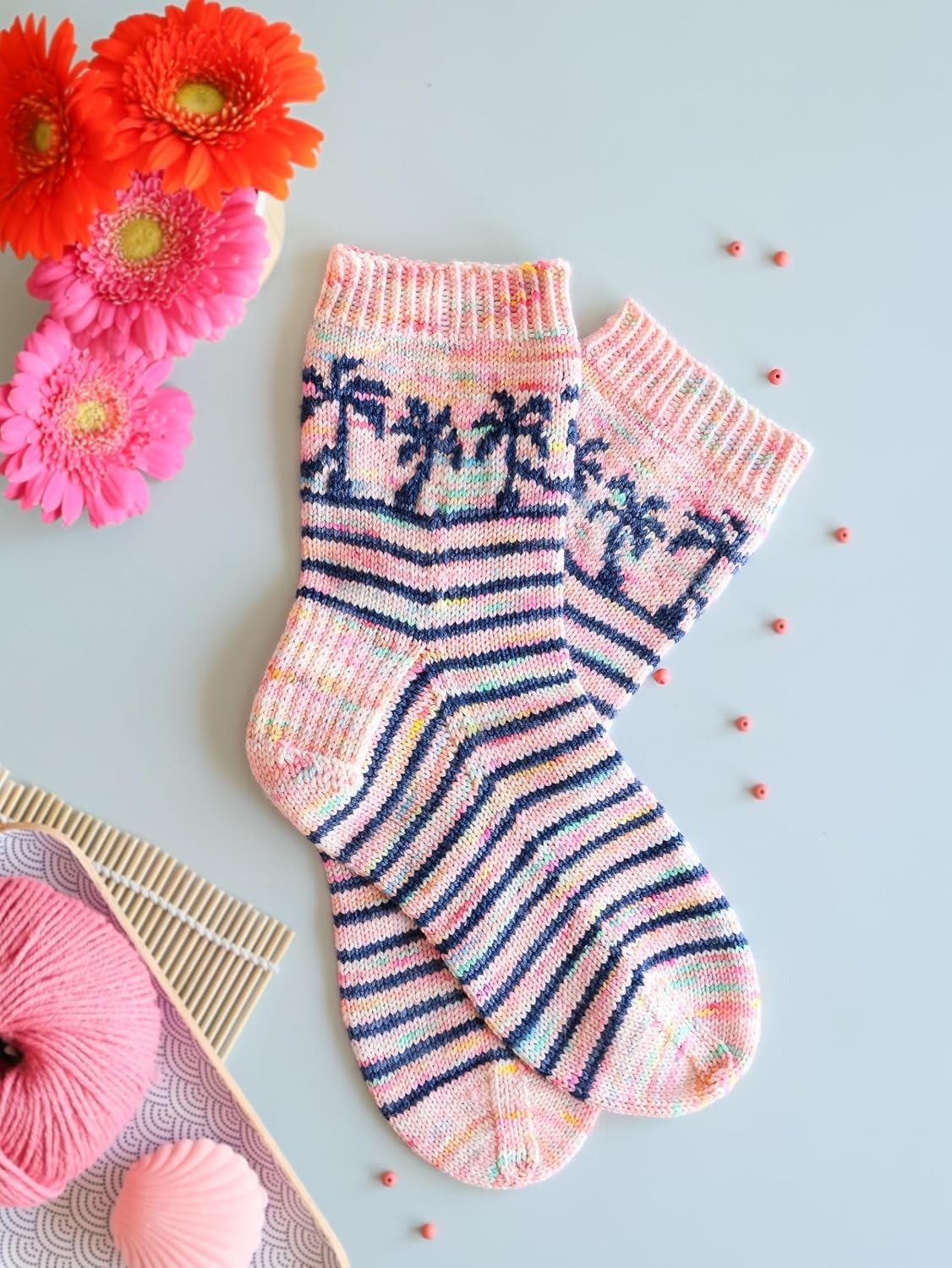 Le guide des chaussettes au tricot jacquard - Lysandre Hourdin