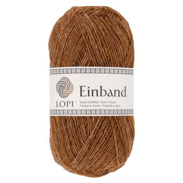 9076 - Camel foncé Lodband - Einband - Istex - Lopi