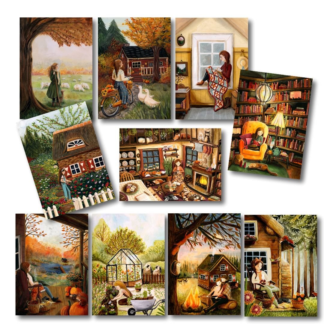 Self Care Lot de 10 cartes Esther Bennink - Esther Bennink