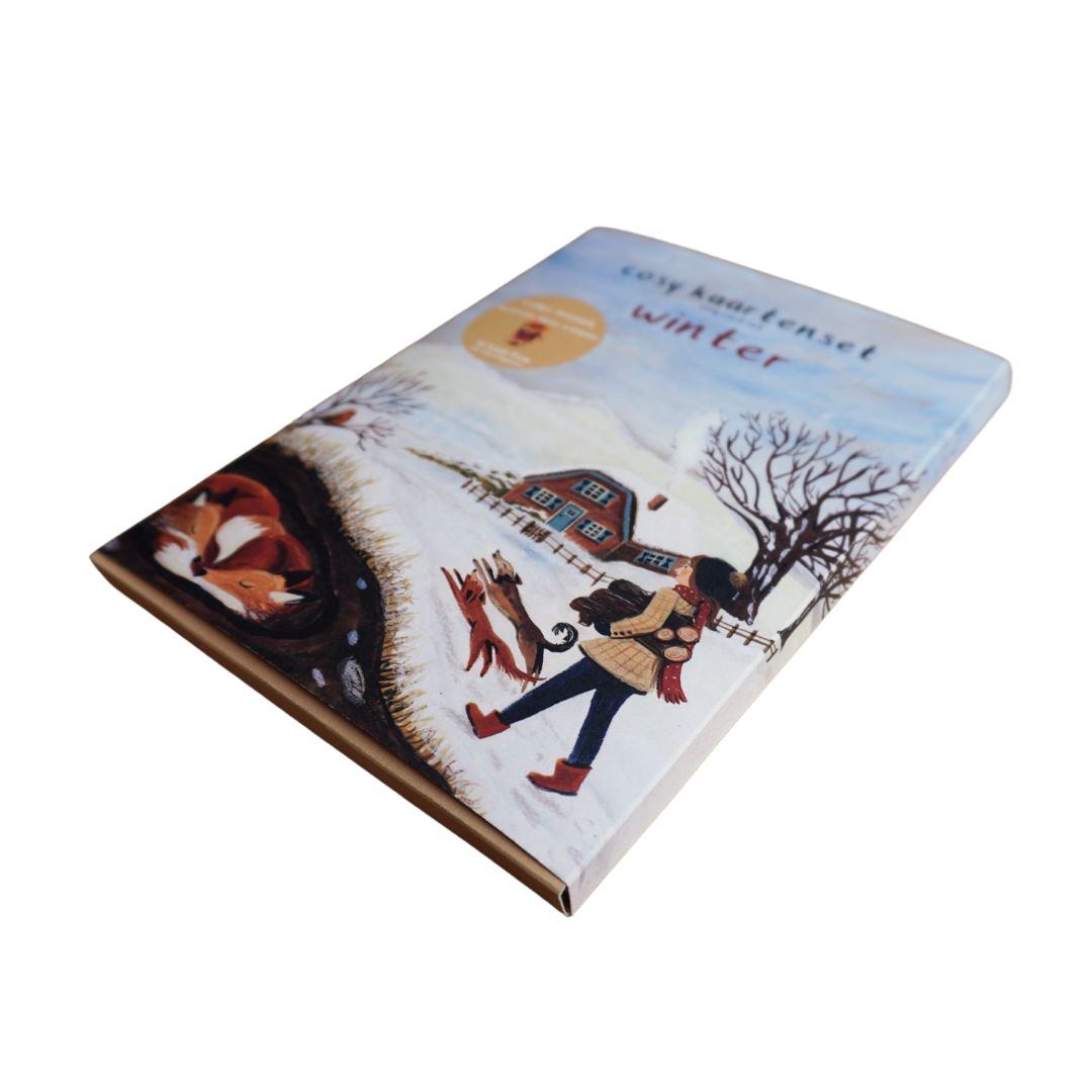 Winter Lot de 10 cartes Esther Bennink - Esther Bennink