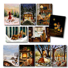 Winter Lot de 10 cartes Esther Bennink - Esther Bennink
