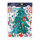 Louise Cunningham Merry and Bright 12 Days of Christmas Advent Puzzle Calendar - Galison