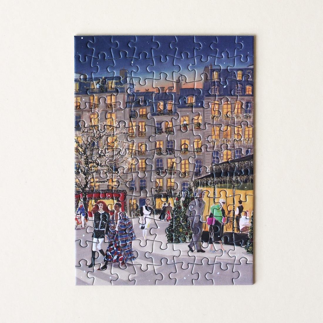 Mini - puzzle Les Lumières de Paris, 99 pièces - Piecely Puzzles
