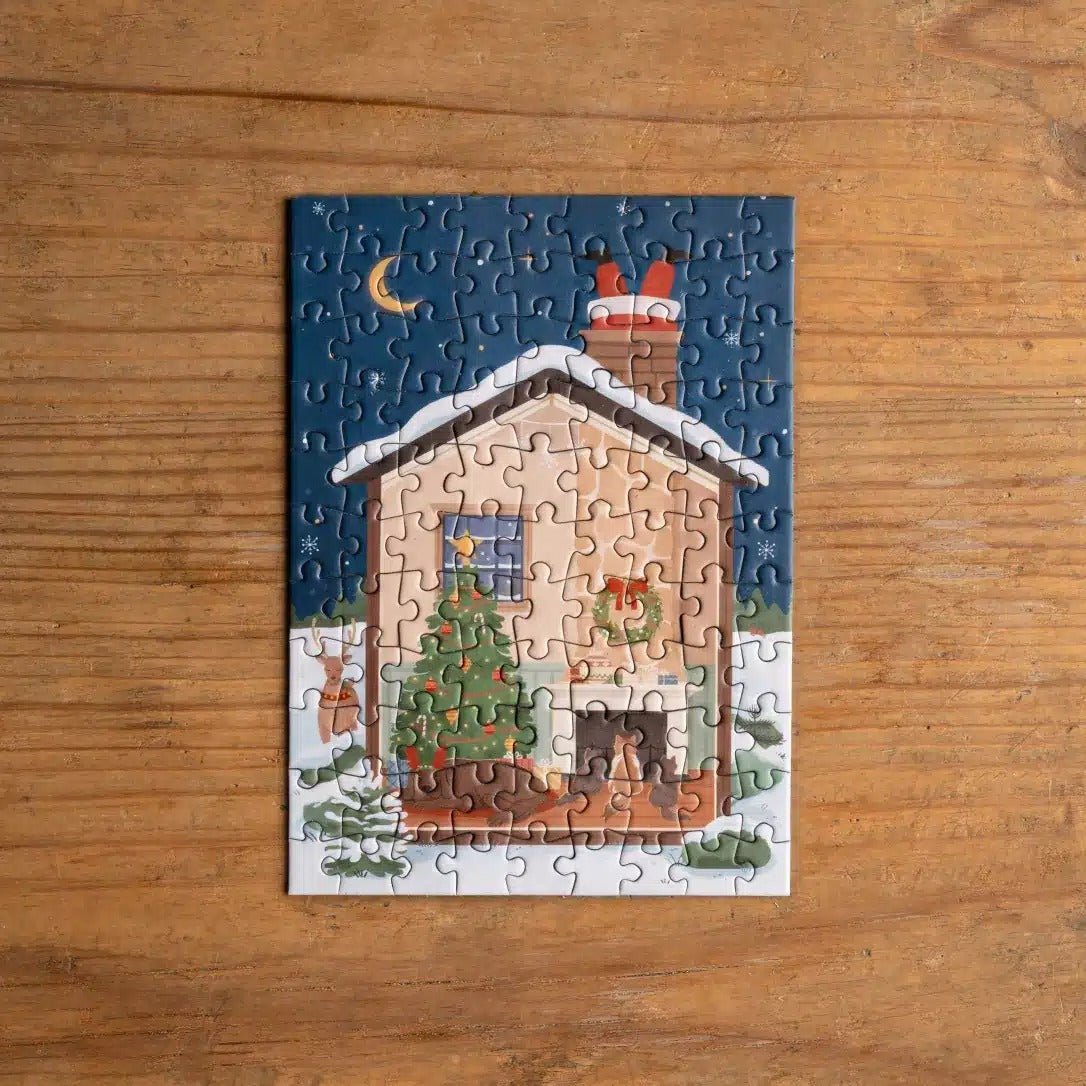 Mini puzzle Santa’s Shenangians – Trevell – 99 pièces - Trevell