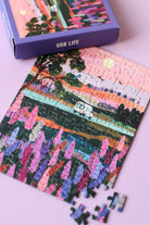 Mini - puzzle Van Life, 99 pièces - Piecely Puzzles