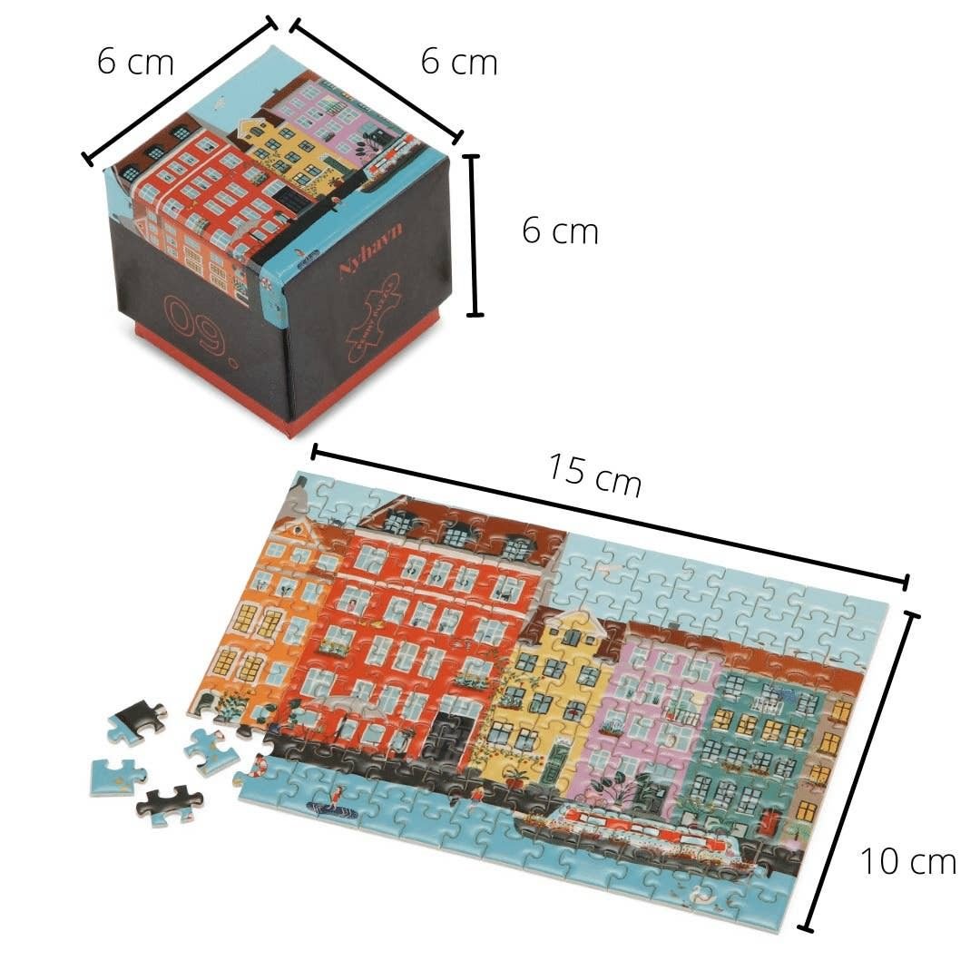 Copenhagen Mini - puzzles de 150 pièces de Penny Puzzle - Penny Puzzle