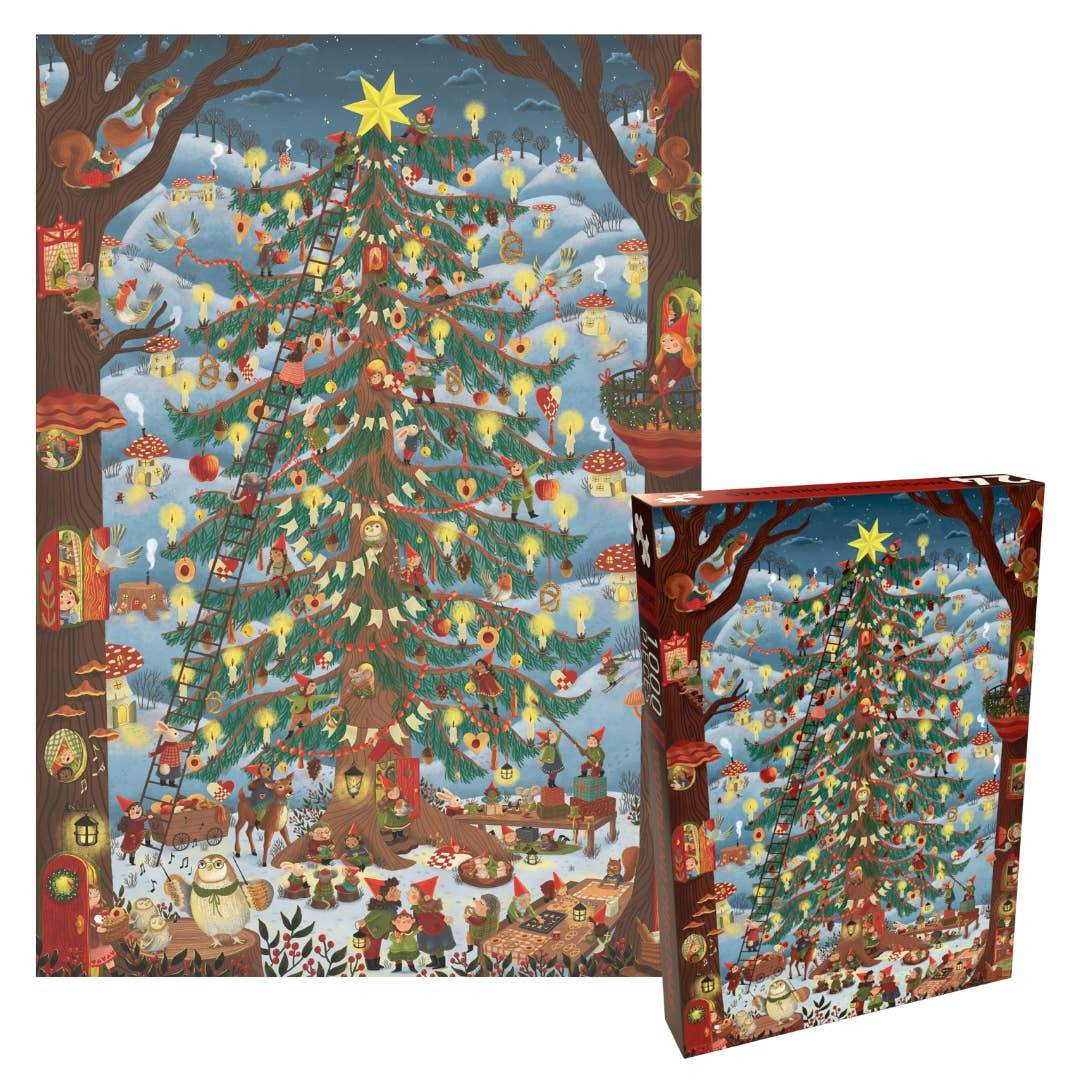 Noël en Forêt 1000 pièces - Penny Puzzle