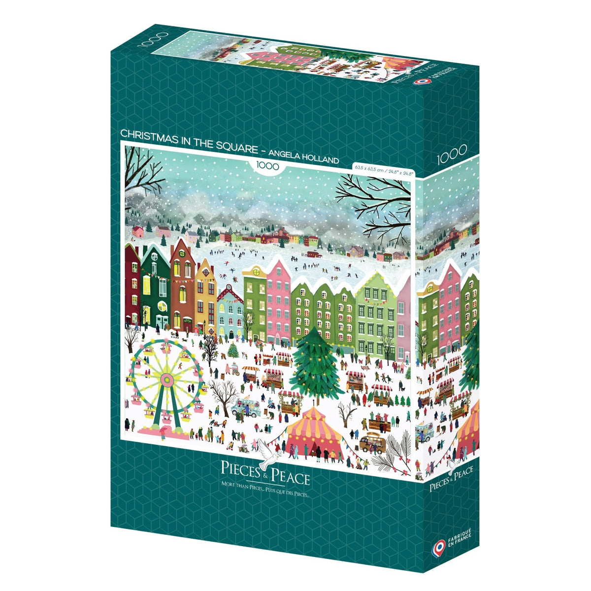 Noel sur la Place - Puzzle 1000 pièces - Pieces & Peace