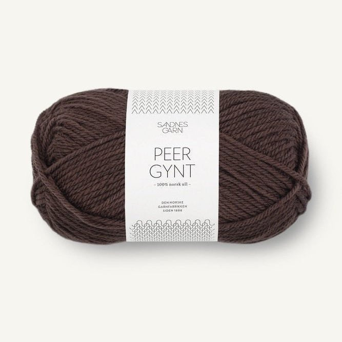 3082 - Mork Brun Peer Gynt - Sandnes Garn