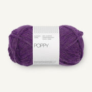 5040-Dark Plum POPPY - Sandnes Garn