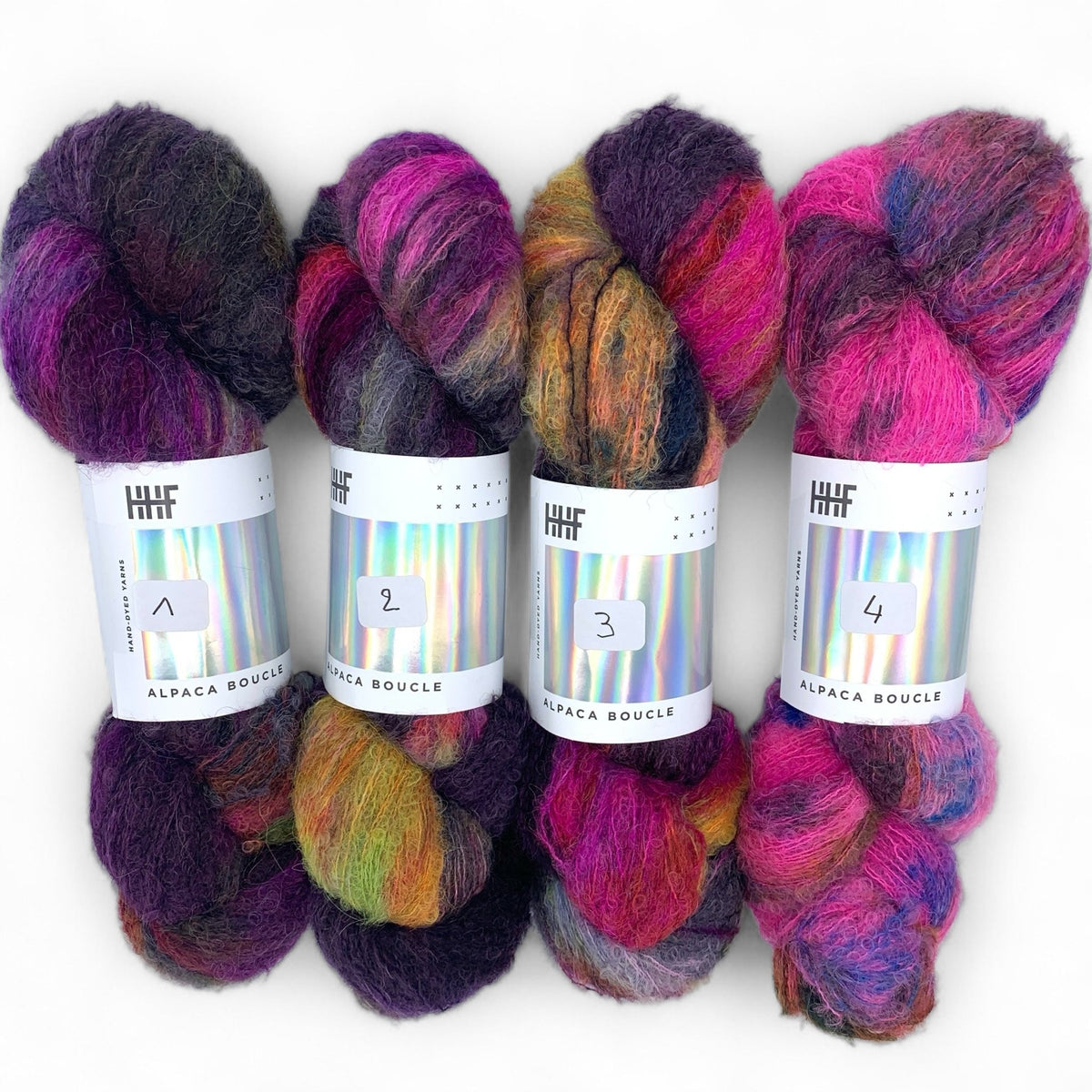 Echeveau 1 Potluck - Alpaca Boucle - Hedgehogfibres