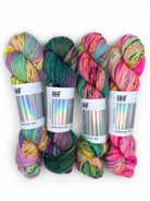 DK Fade Set 2 POTLUCK – MERINO DK - Hedgehogfibres